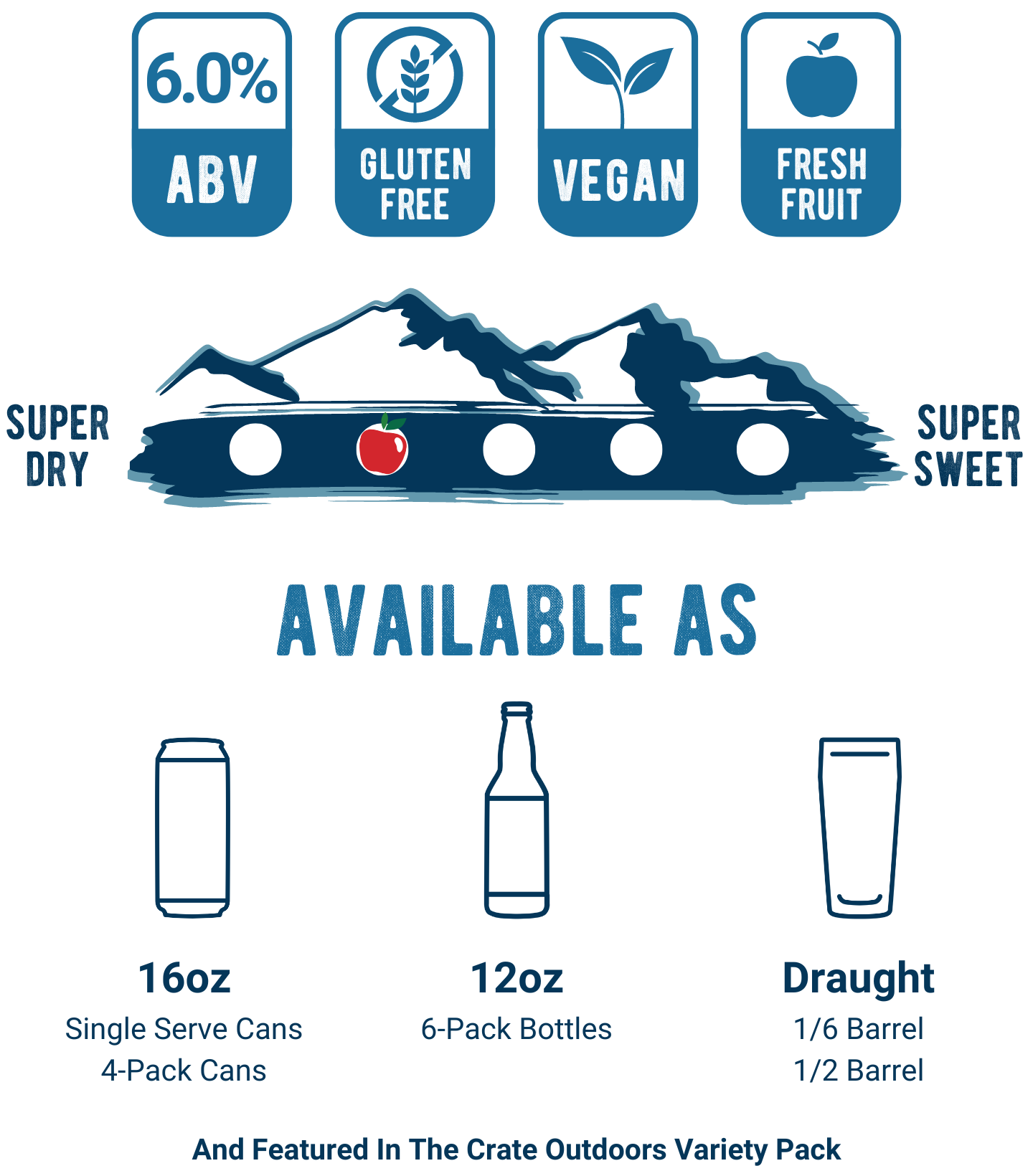 Premium Dry Cider from the Blue Ridge Mountains Bold Rock Hard Cider